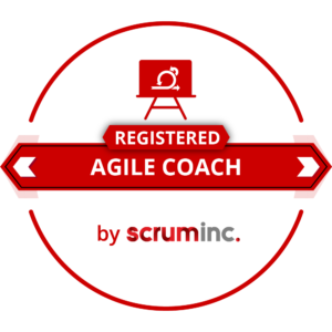 Registered Agile Coach - Sample Registered Agile Coach by Scrum Inc.™ Badge