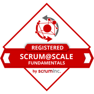 Registered Scrum at Scale Fundamentals Badge